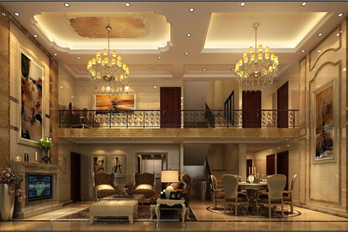 ?？?01-300平米歐式風(fēng)格觀瀾湖官邸家裝設(shè)計(jì)效果圖