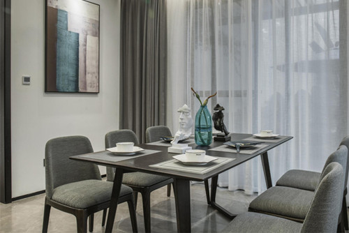 海口市都市森林現(xiàn)代簡(jiǎn)約風(fēng)格別墅裝修案例