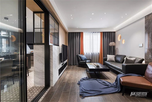 常州市龍洲伊都現(xiàn)代簡約風(fēng)格三居室裝修案例