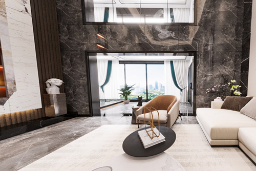 潮州市安居樓現(xiàn)代風(fēng)格別墅裝修案例