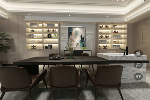 衢州市長河&middot;瀚林綠洲現(xiàn)代簡約風(fēng)格平層裝修案例