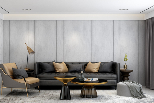 中山市帝璟東方輕奢風格平層裝修案例