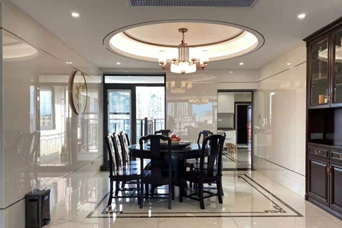 河源市霸王花&middot;麗江花園新中式風(fēng)格別墅裝修案例