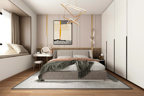 廣州市遠洋招商保利東灣現(xiàn)代簡約風格復(fù)式裝修案例