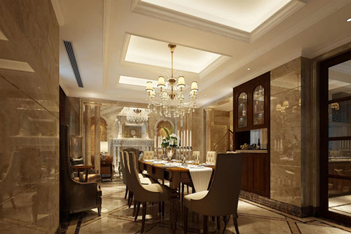 清遠(yuǎn)市城市花園歐式風(fēng)格別墅裝修案例