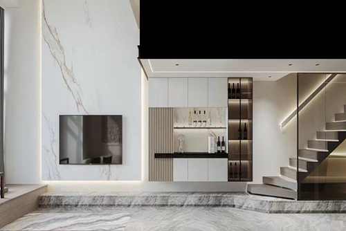 清遠市大豐豪庭現(xiàn)代簡約風(fēng)格復(fù)式裝修案例