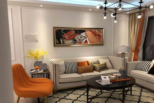 ?？谑心蠂崴钩莿e墅現(xiàn)代簡約風(fēng)格三居室裝修案例