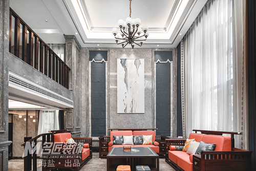 嘉興市龍光&middot;西塘江南大境新中式風(fēng)格別墅裝修案例