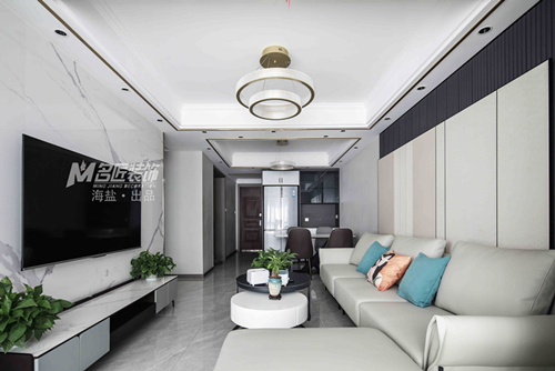 嘉興市碧桂園&middot;楓景尚院現(xiàn)代簡約風格三居室裝修案例