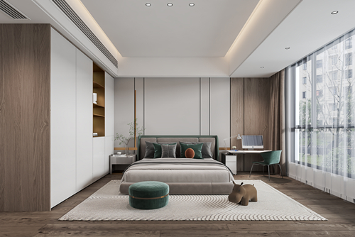 汕頭市御園現(xiàn)代風格四居室裝修案例