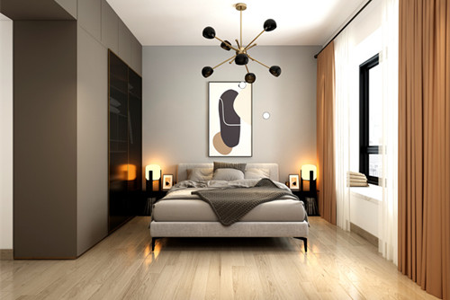 中山市遠(yuǎn)洋香緹現(xiàn)代簡(jiǎn)約風(fēng)格三居室裝修案例