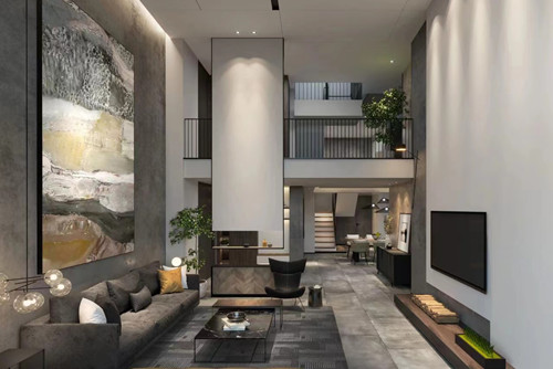 潮州市安居樓現(xiàn)代簡約風(fēng)格別墅裝修案例