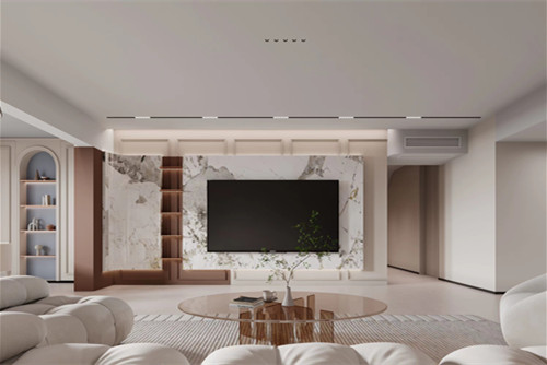 潮州市北園路8號小區(qū)現(xiàn)代簡約風格四居室裝修案例