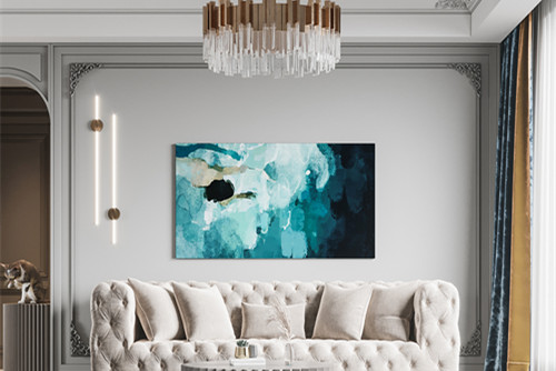 廣州市保利羅蘭國(guó)際輕奢風(fēng)格二居室裝修案例