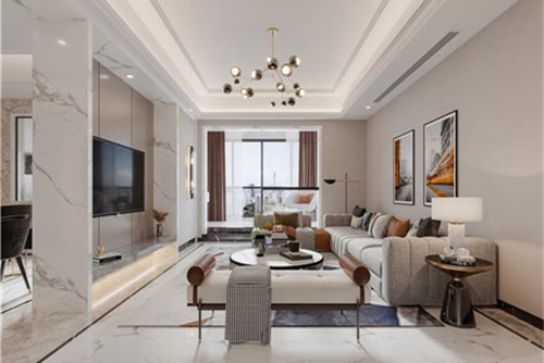 潮州市碧桂園&middot;天璽灣(潮州)現(xiàn)代簡(jiǎn)約風(fēng)格三居室裝修案例