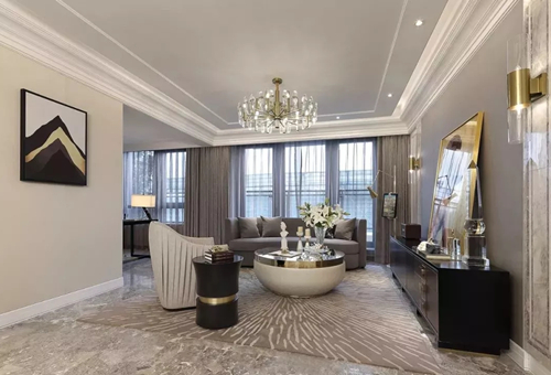 恩施101-200平米輕奢風格福?；▓@家裝設(shè)計效果圖